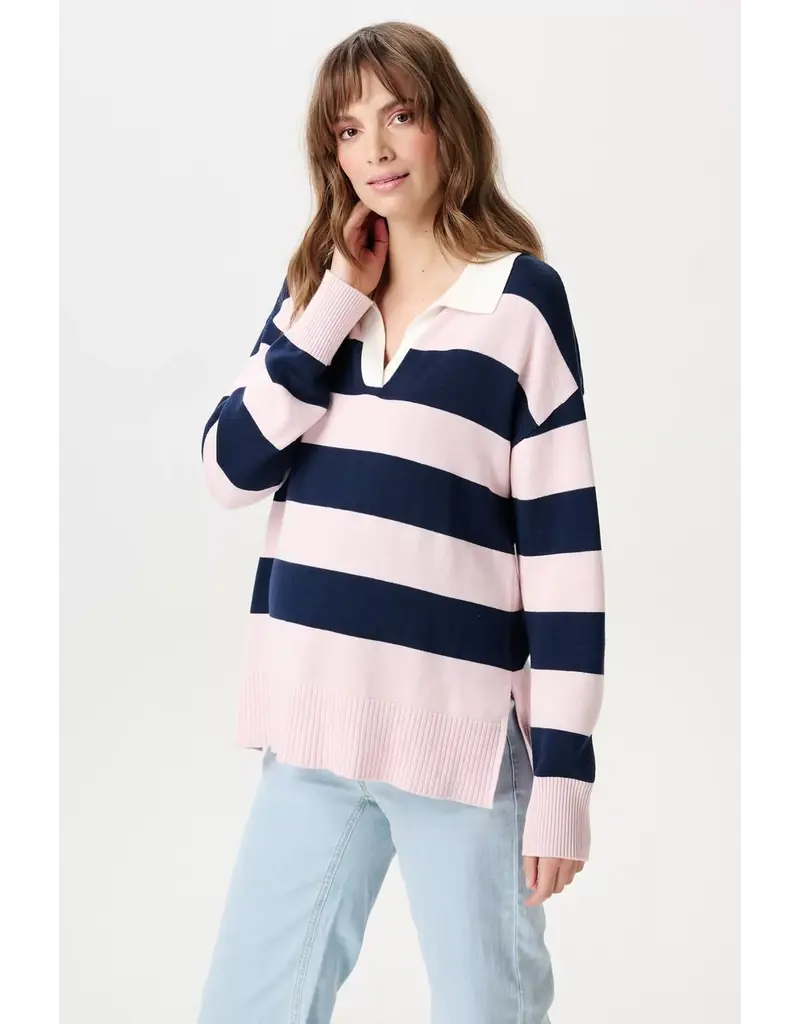 Noppies Noppies Trui met voedingsfunctie stripe - Block Stripe - 6010210