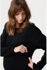 Noppies Noppies Sweater - nursing- Lesly - Zwart 30N0210 P090