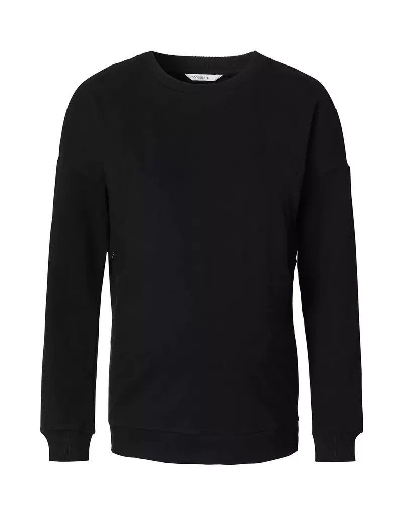 Noppies Noppies Sweater - nursing- Lesly - Zwart 30N0210 P090