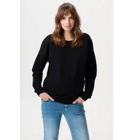 Noppies Noppies zwangerschaps & voedings-sweater Lesly - Black
