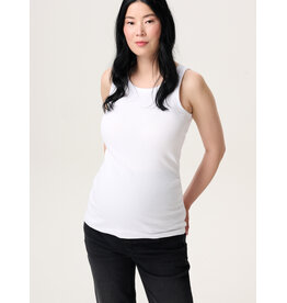 Noppies Noppies zwangerschap tanktop Kaysa | rib | Optical White