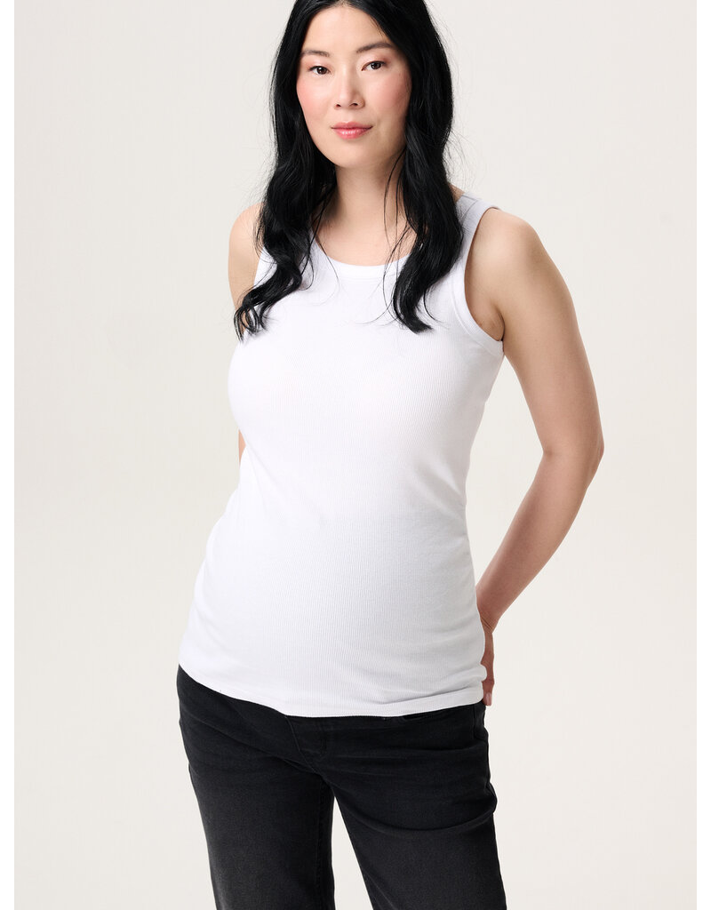 Noppies Noppies tanktop Kaysa | rib | Optical White | 40N0011 P175