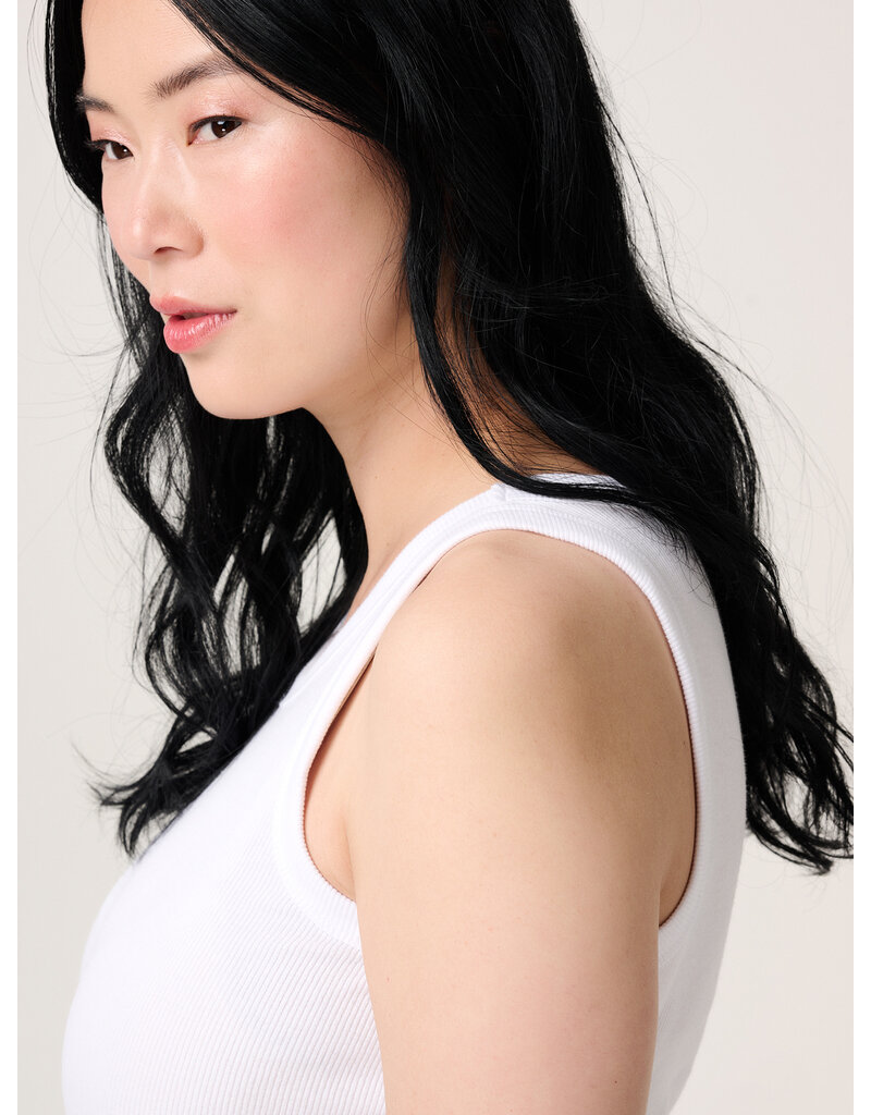 Noppies Noppies tanktop Kaysa | rib | Optical White | 40N0011 P175