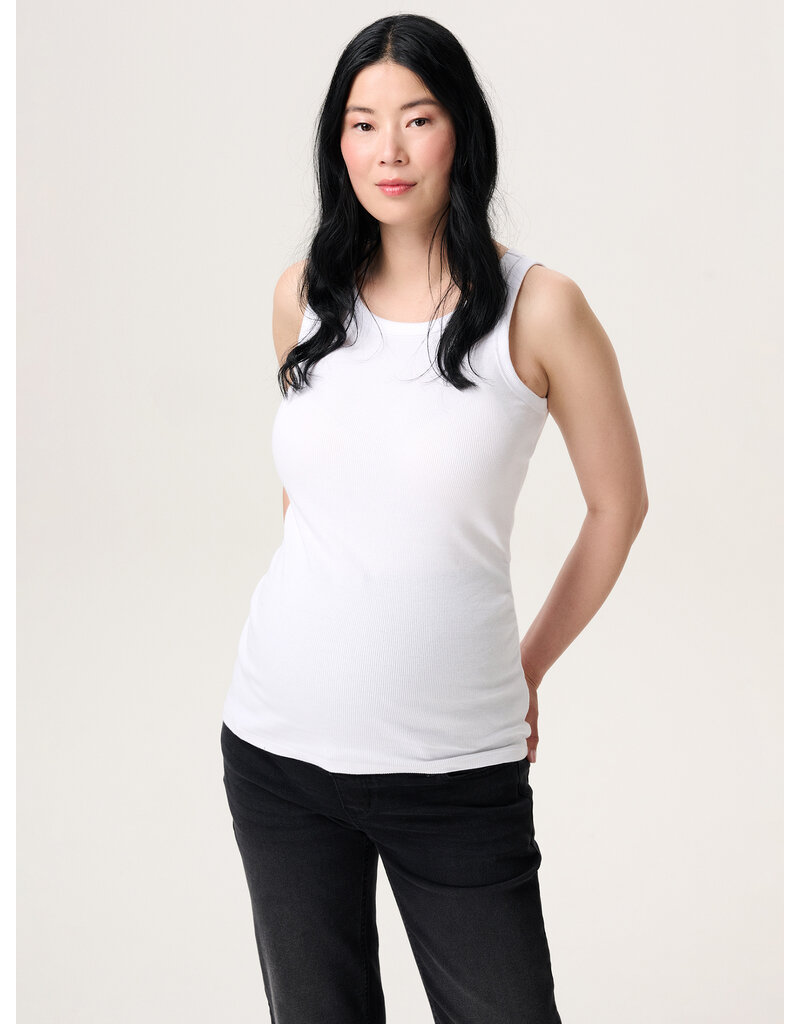 Noppies Noppies tanktop Kaysa | rib | Optical White | 40N0011 P175
