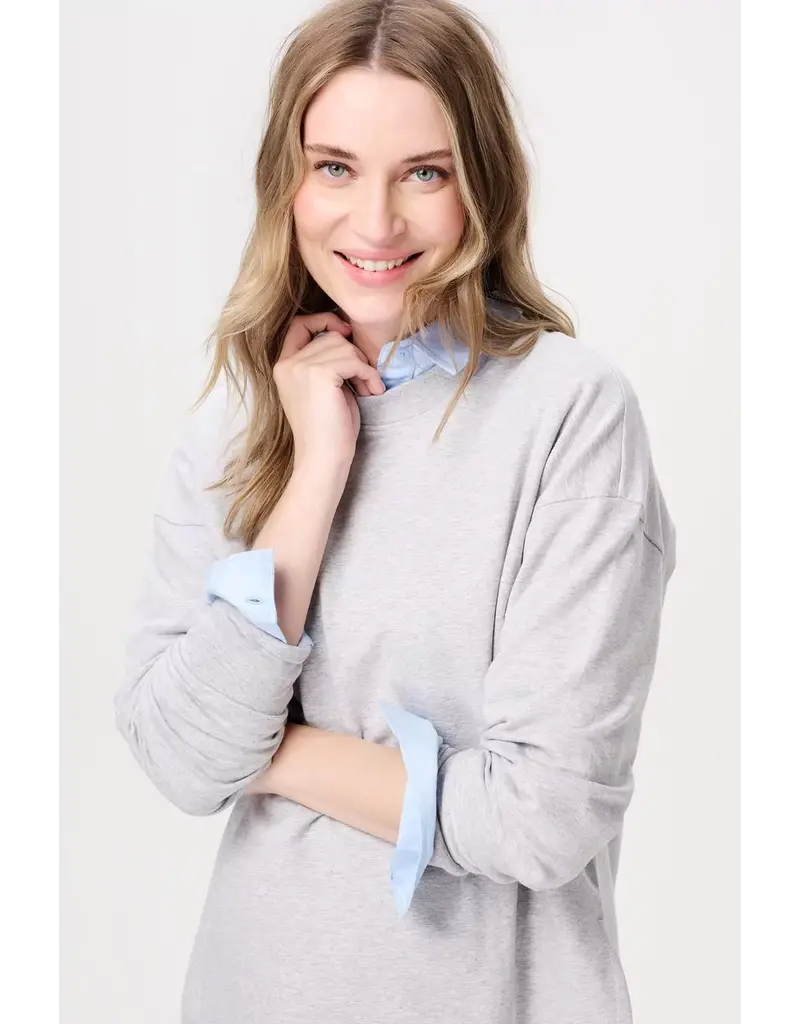 Noppies Noppies Sweater | Voedingstrui | Pepe | Grijs | 50N0210 P628