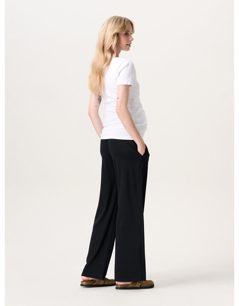 Noppies Noppies pantalon | Wide leg travel pants | Zwart | 60N1110 P090