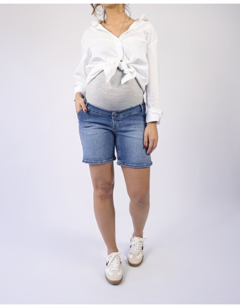 Love2Wait Love2Wait Jeans short | dark wash | B999 Jip 021