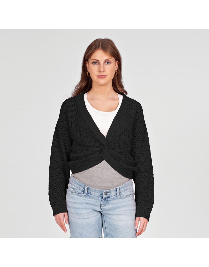 Love2Wait Love2Wait zwangerschapsvest - Zinzi - Zwart- B999 Zinzi 9000