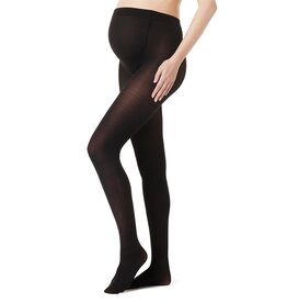 Noppies Noppies zwangerschapspanty 40 denier zwart 2-pack