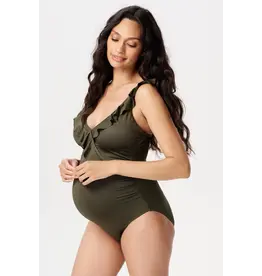 Noppies Noppies zwangerschapsbadpak Sima - Forrest groen