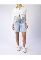 Love2Wait Love2Wait Jeans short wide leg | Light wash | B999 Jara 020