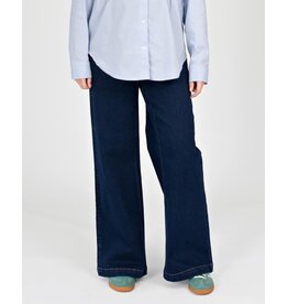 Love2Wait Love2Wait zwangerschapsjeans Jill | Wide Leg L34 | Dark Wash