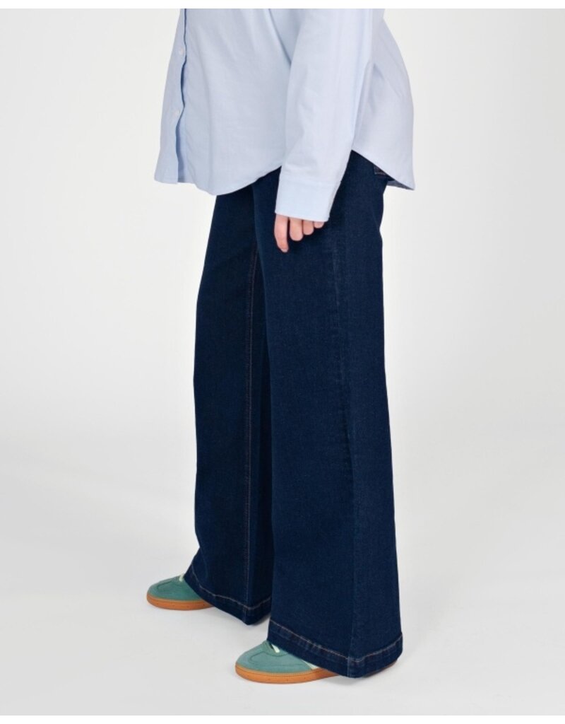 Love2Wait Love2Wait Jeans | Wide Leg L34 | Dark wash | B999 Jill 022