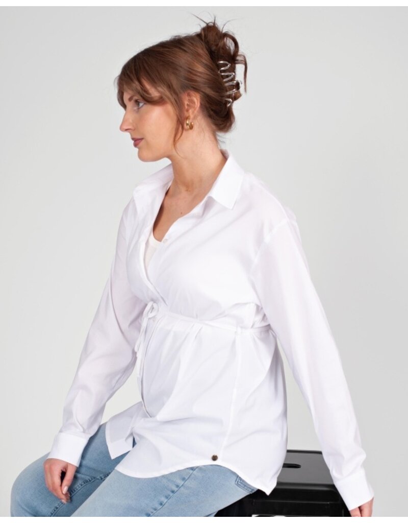 Love2Wait Love2Wait Blouse Zoela | wit | B999 zoela 1000 white
