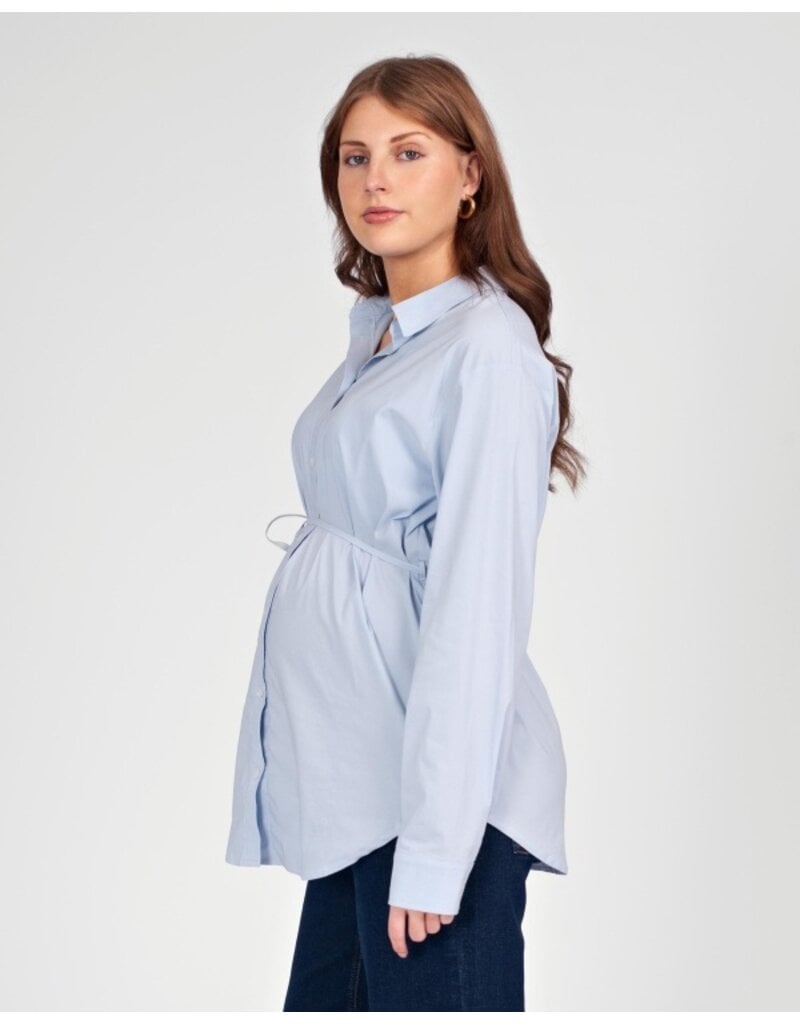 Love2Wait Love2Wait Blouse Zoela | B999 zoela 7008 light blue