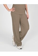 Love2Wait Love2Wait Pants wide - Taupe beige - B999 Zofia 1010
