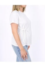 Love2Wait Love2Wait Shirt knot - Zuria - wit - B999 Zuria 1000 wit