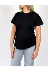 Love2Wait Love2Wait Shirt knot - Zuria - zwart - B999 Zuria 9000 zwart