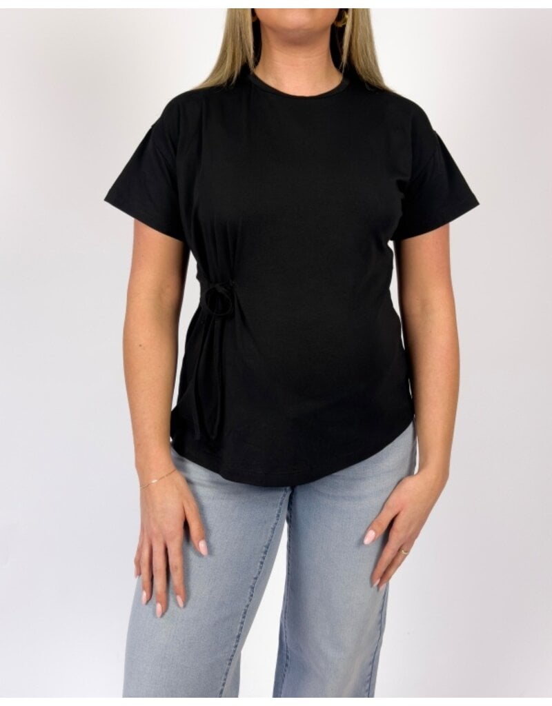 Love2Wait Love2Wait Shirt knot - Zuria - wit - B999 Zuria 1000 wit