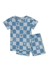 Feetje Baby Feetje Shortama - Chase Check - pyjama Premium Summerwear