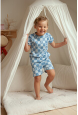 Feetje Baby Feetje Shortama - Chase Check - pyjama Premium Summerwear