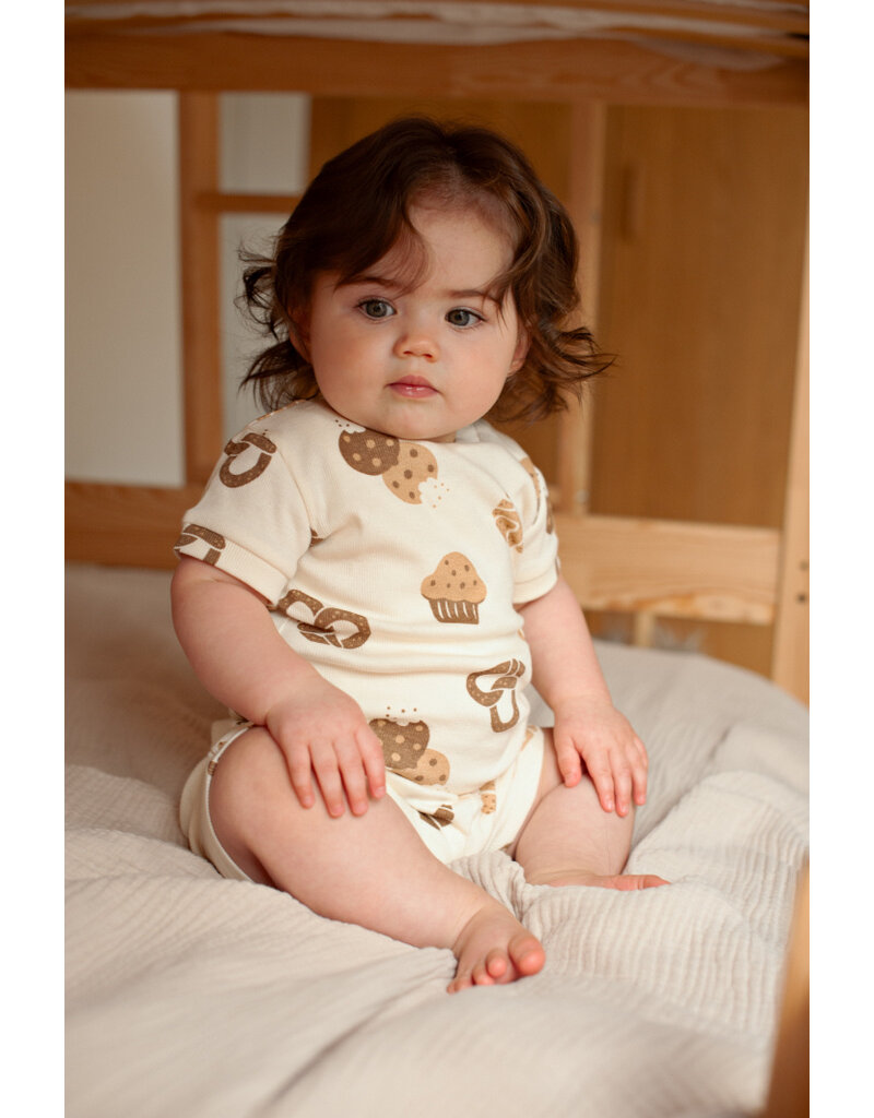 Feetje Baby Feetje Shortama - Cosy Crumbs - pyjama Premium Summerwear