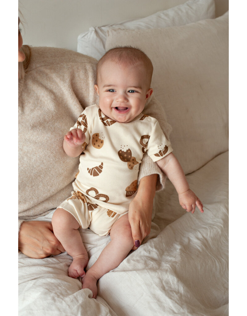 Feetje Baby Feetje Shortama - Cosy Crumbs - pyjama Premium Summerwear