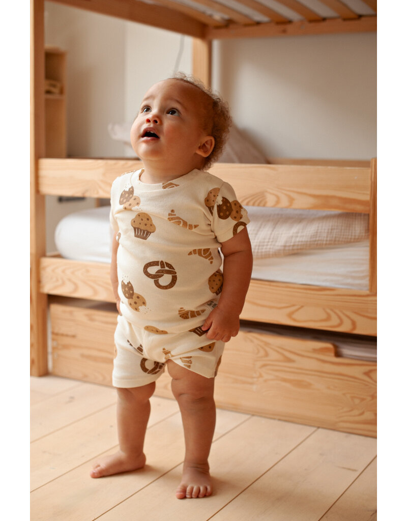 Feetje Baby Feetje Shortama - Cosy Crumbs - pyjama Premium Summerwear