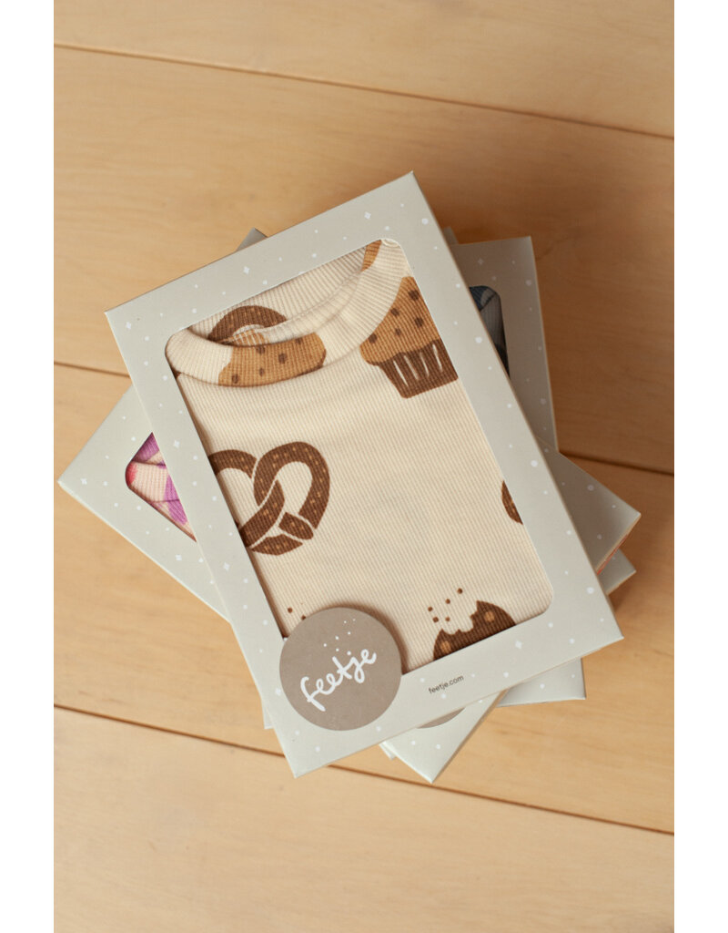 Feetje Baby Feetje Shortama - Cosy Crumbs - pyjama Premium Summerwear