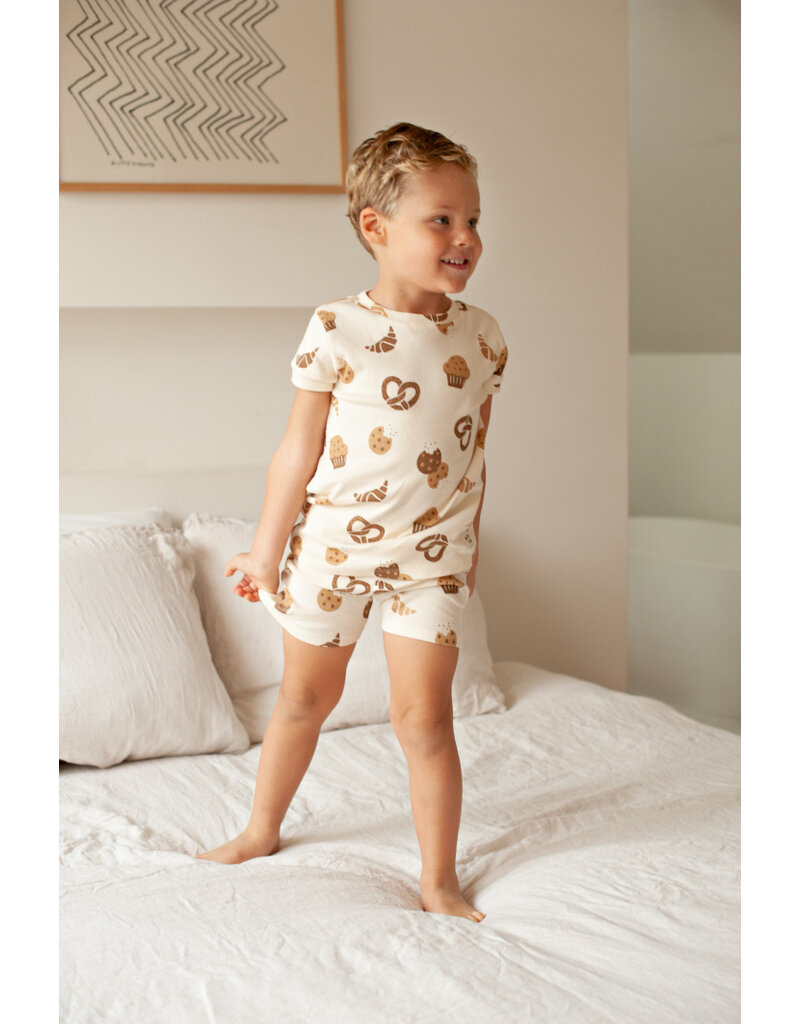 Feetje Baby Feetje Shortama - Cosy Crumbs - pyjama Premium Summerwear