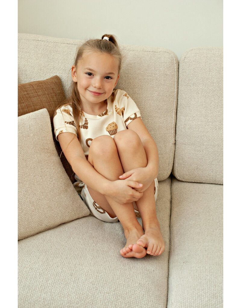 Feetje Baby Feetje Shortama - Cosy Crumbs - pyjama Premium Summerwear