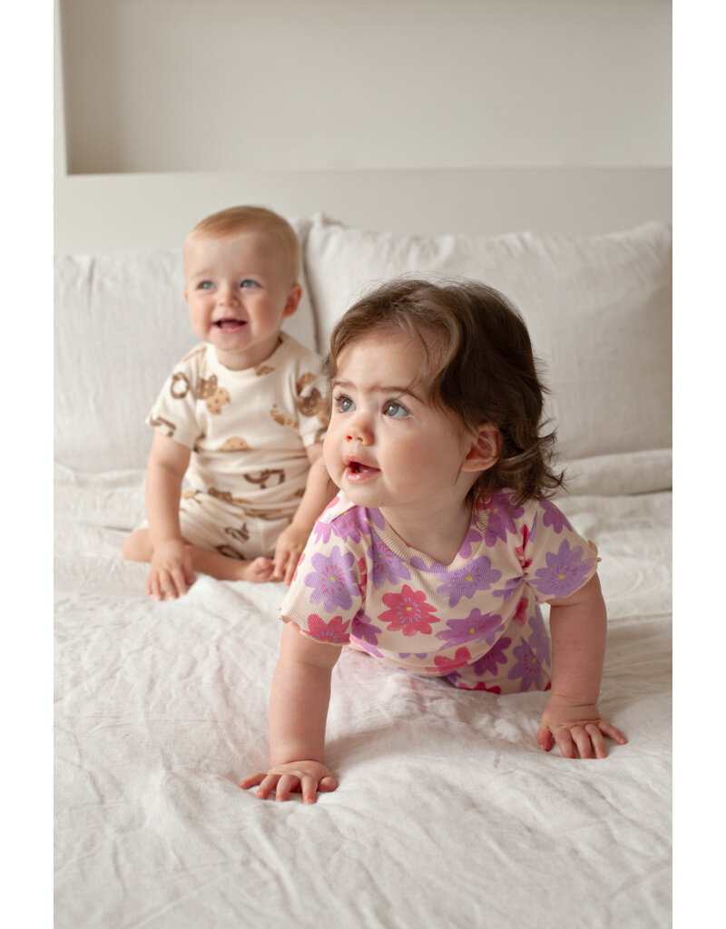 Feetje Baby Feetje Shortama - Bibi Bloom - pyjama Premium Summerwear