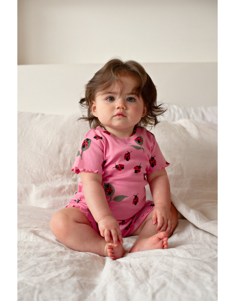 Feetje Baby Feetje Shortama - Lily Ladybug - pyjama Premium Summerwear
