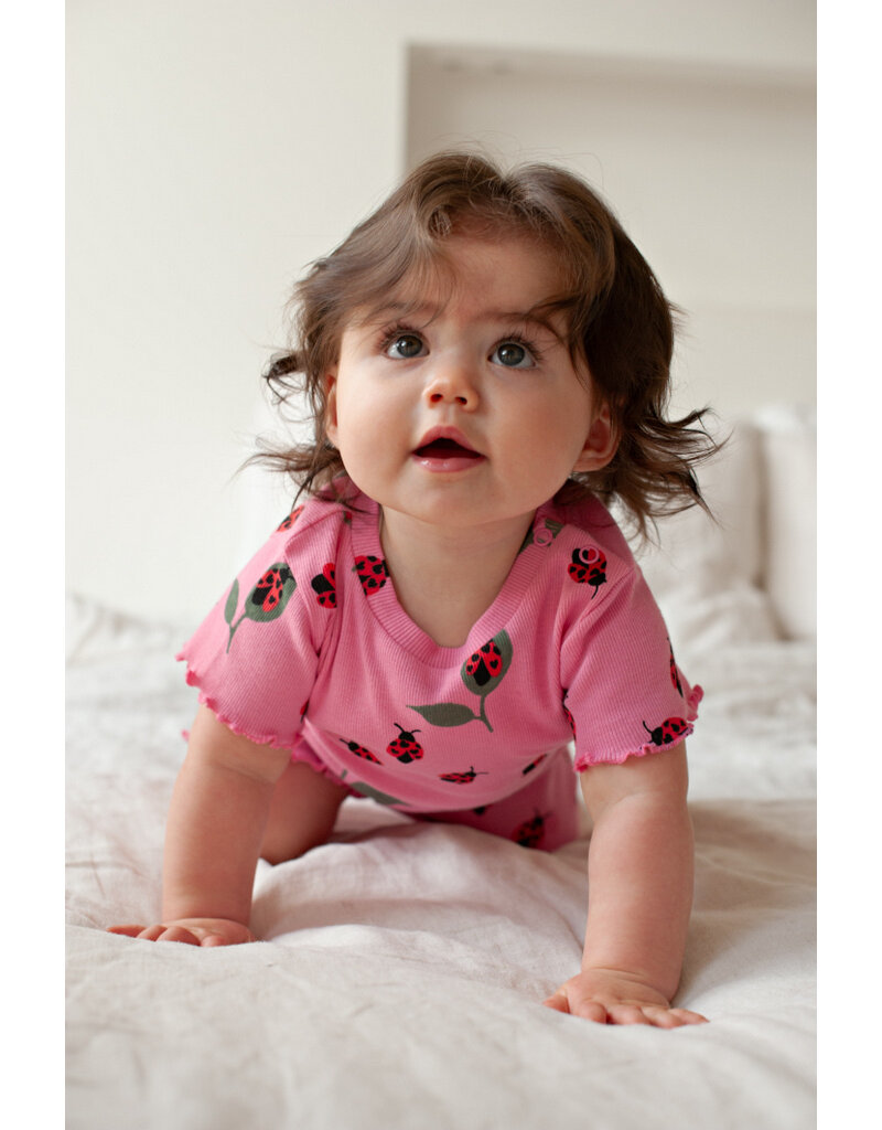 Feetje Baby Feetje Shortama - Lily Ladybug - pyjama Premium Summerwear