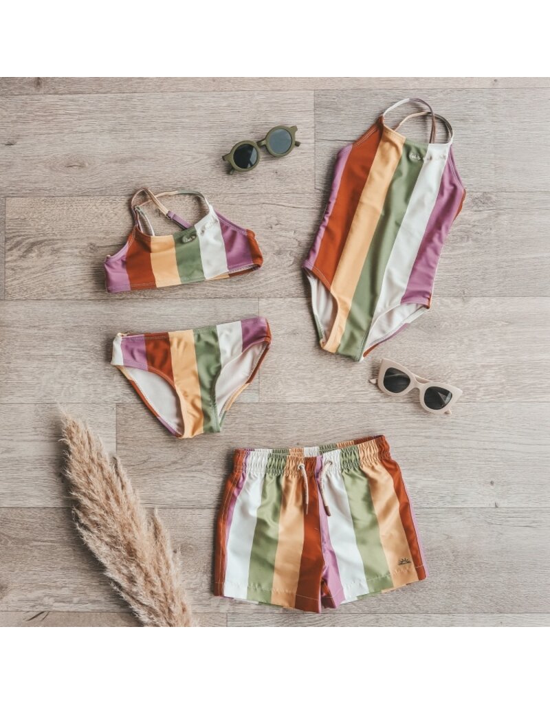 Salted Stories Salted Stories | Zwembroek | Multi Stripe | short
