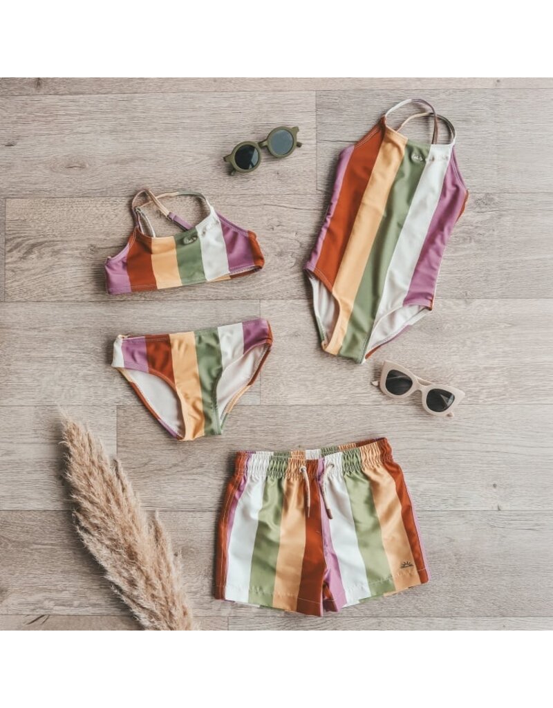 Salted Stories Salted Stories | Zwembroek | Multi Stripe | short