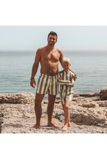 Salted Stories Salted Stories | Zwembroek | Wide Stripe | short groen