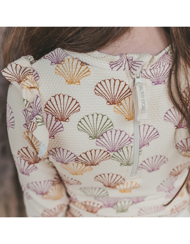 Salted Stories Salted Stories - Zwempak Bodysuit - Shells