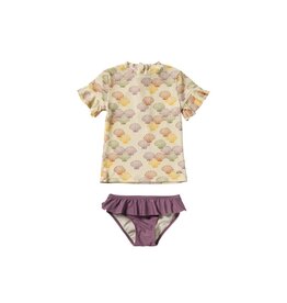Salted Stories Salted Stories - Zwempak Set Shirt en Broekje - Shells