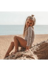 Salted Stories Salted Stories - Zwempak Bodysuit - Sparkly Flower
