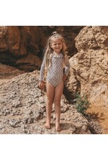 Salted Stories Salted Stories - Zwempak Bodysuit - Sparkly Flower
