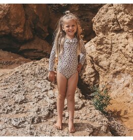 Salted Stories Salted Stories - Zwempak Bodysuit - Sparkly Flower