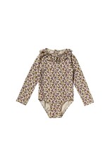 Salted Stories Salted Stories - Zwempak Bodysuit - Sparkly Flower