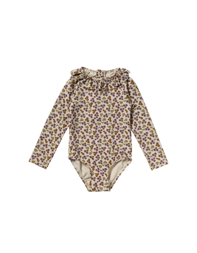 Salted Stories Salted Stories - Zwempak Bodysuit - Sparkly Flower