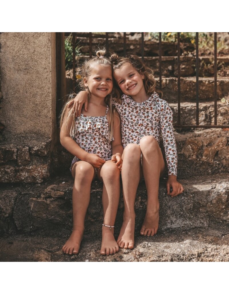 Salted Stories Salted Stories - Zwempak Bodysuit - Pomme Flower