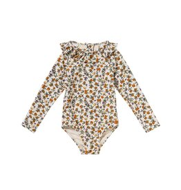 Salted Stories Salted Stories - Zwempak Bodysuit - Pomme Flower