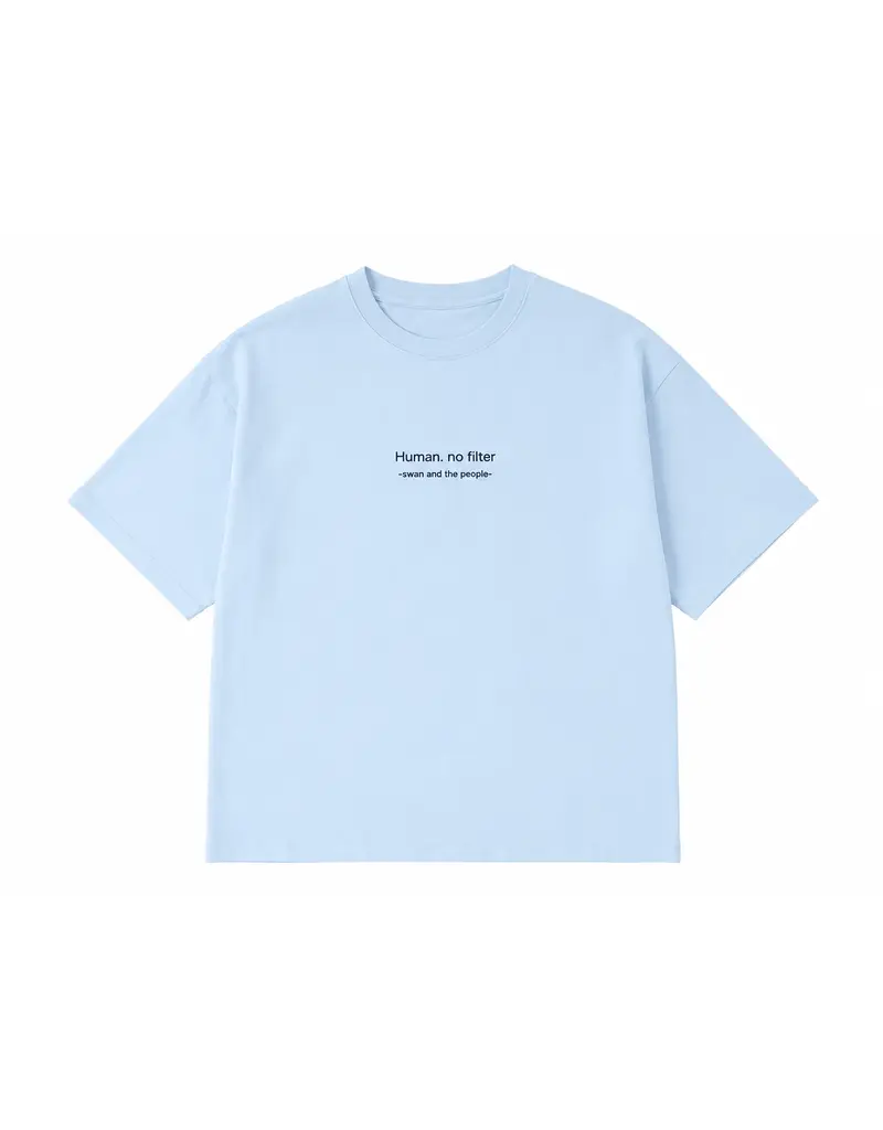 Swan and the People Swan and the People - Boxy t-shirt Human, no filter