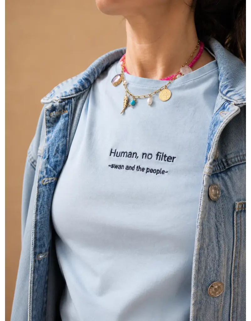 Swan and the People Swan and the People - Boxy t-shirt Human, no filter