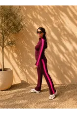 Swan and the People Swan and the People - Wide pants - sideseam - Burgundy