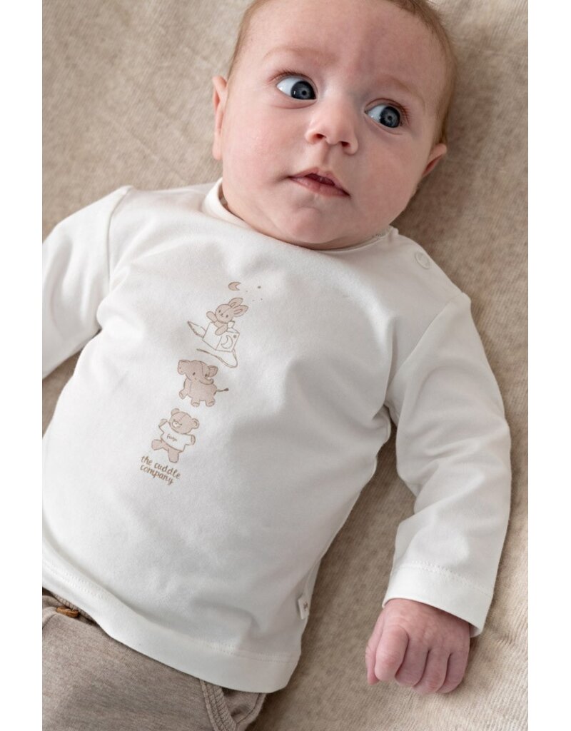 Feetje Baby Feetje babyshirt - The Cuddle Company - offwhite - 51602773